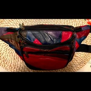 80’s vintage patch work “Fanny pack”